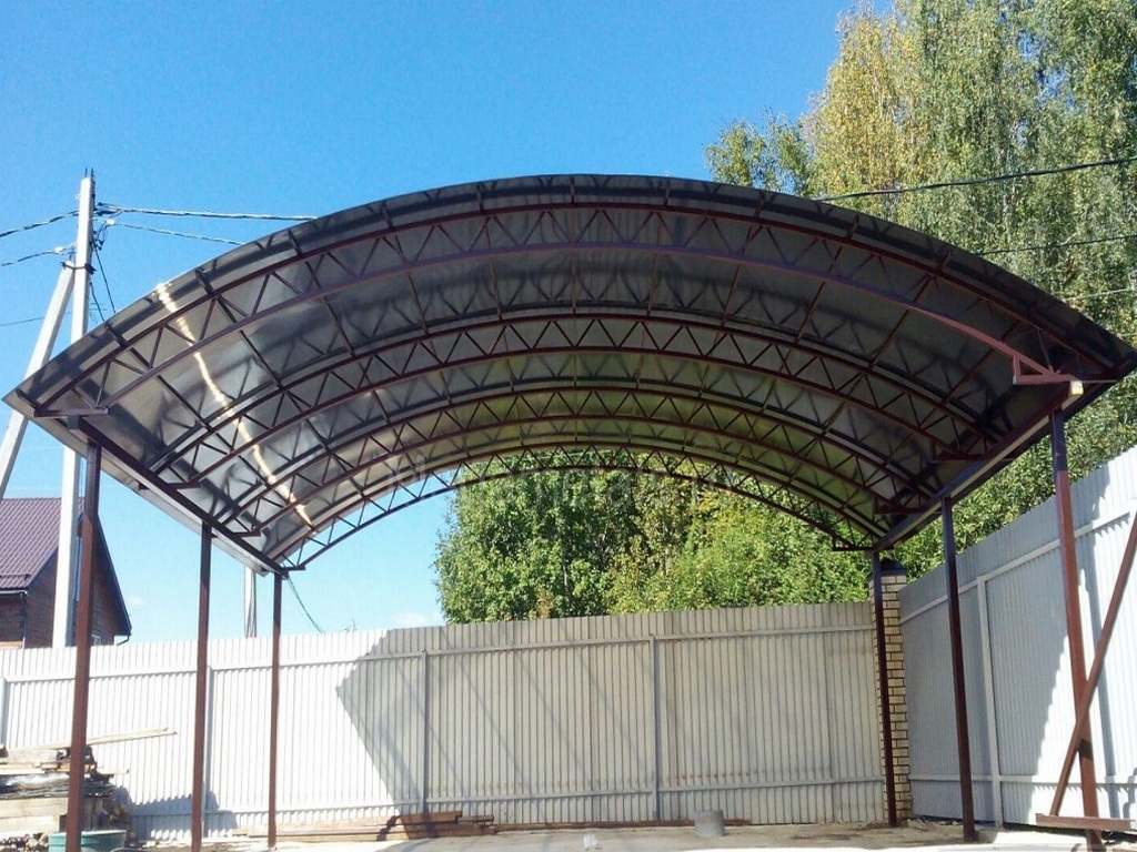 Металлические навесы